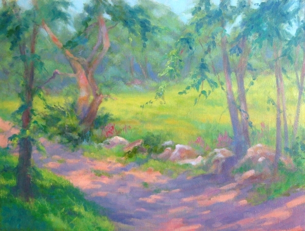 Sun Dappled Road