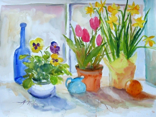 Tulips and Daffodils